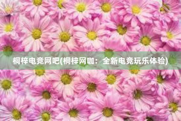 桐梓电竞网吧(桐梓网咖：全新电竞玩乐体验)