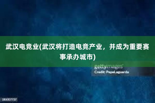 武汉电竞业(武汉将打造电竞产业，并成为重要赛事承办城市)