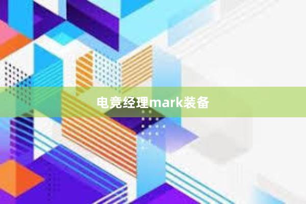 电竞经理mark装备